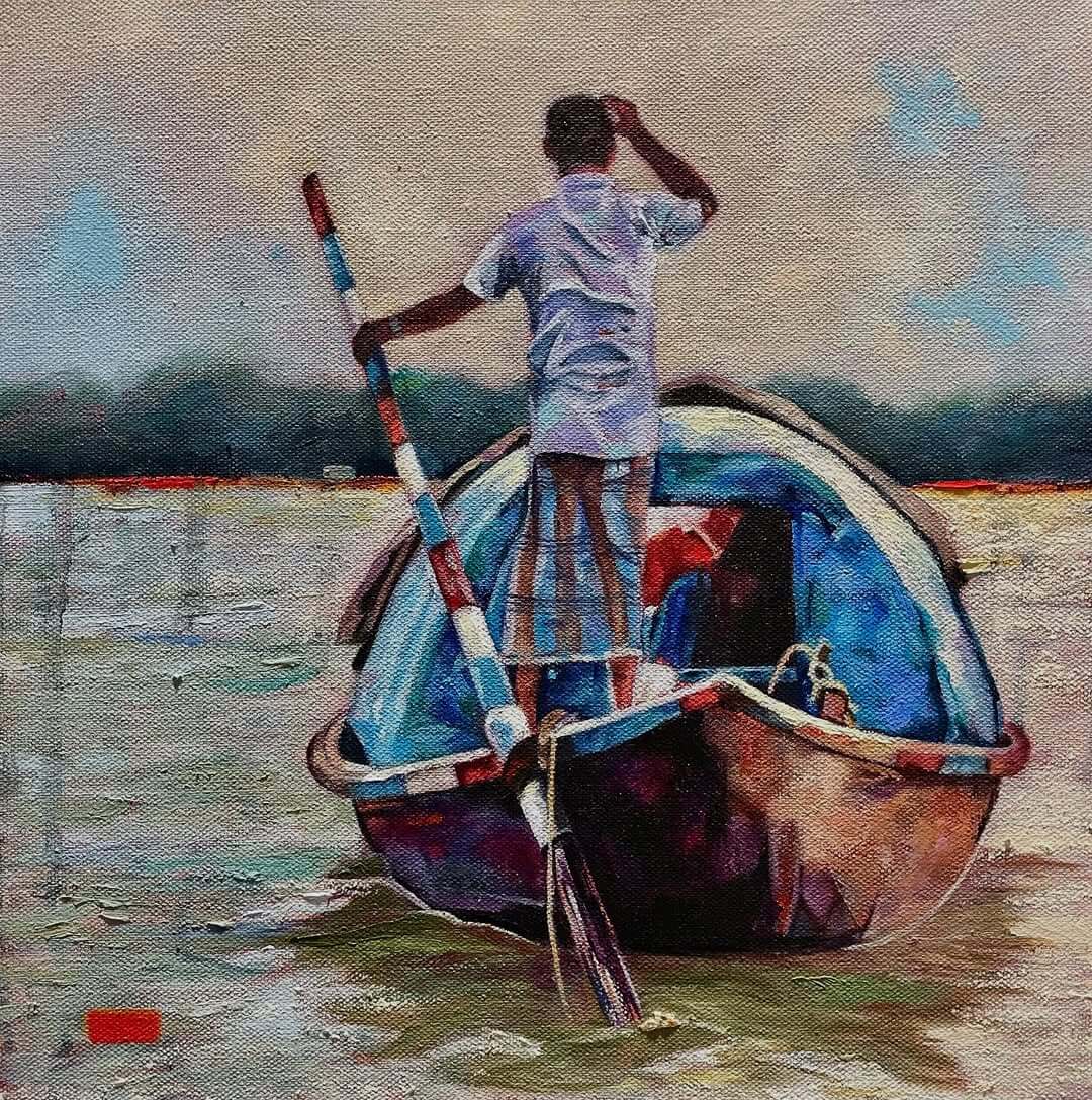 boats-of-kolkata-on-hoogli-river